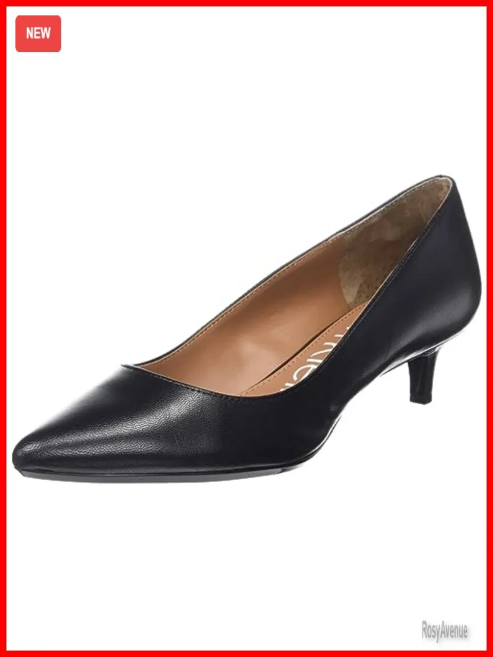 Pointed Toe Pump with Signature Hardware Accents, Padded Insole, Slip-On